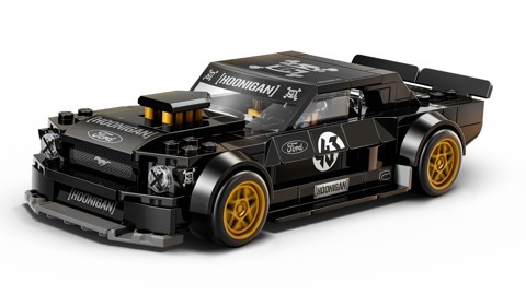 LEGO Speed Champions 77262 Ford Mustang ‘65 Hoonicorn V1 di Ken Block