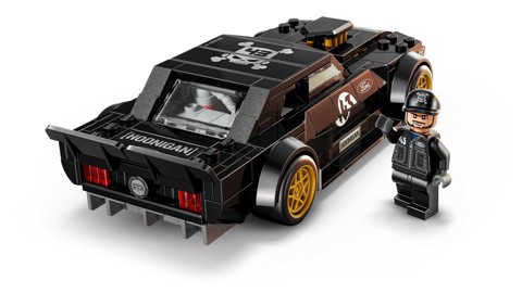 LEGO Speed Champions 77262 Ford Mustang ‘65 Hoonicorn V1 di Ken Block, Macchina Giocattolo con Minifigure, Regalo Bambini 9+