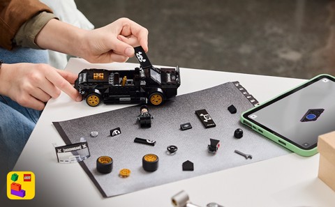 LEGO Speed Champions 77262 Ford Mustang ‘65 Hoonicorn V1 di Ken Block, Macchina Giocattolo con Minifigure, Regalo Bambini 9+