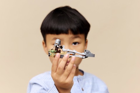 LEGO Star Wars 75436 Speeder Bike del Mandaloriano e di Grogu