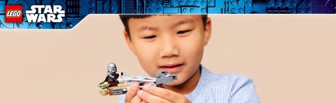 LEGO Star Wars 75436 Speeder Bike del Mandaloriano e di Grogu