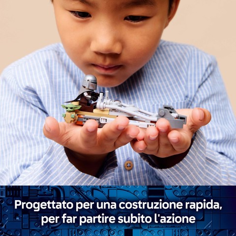 LEGO Star Wars 75436 Speeder Bike del Mandaloriano e di Grogu
