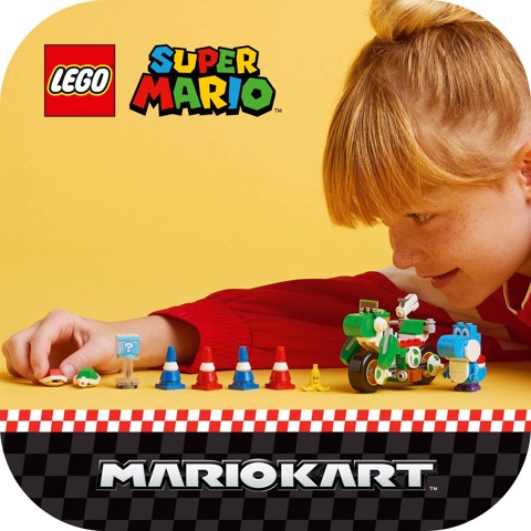 LEGO Super Mario 72031 Mario Kart : Moto Yoshi
