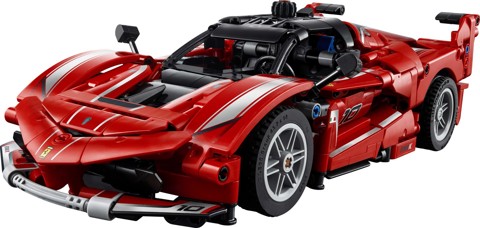 LEGO Technic 42212 Ferrari FXX K, Motore V12 con Pistoni Mobili