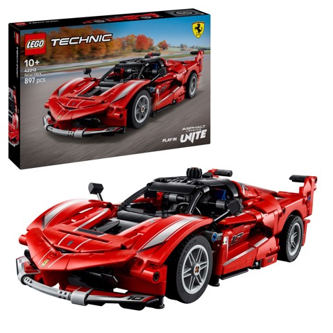 LEGO Technic 42212 Ferrari FXX K, Motore V12 con Pistoni Mobili