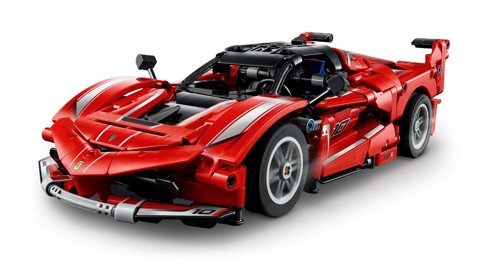 LEGO Technic 42212 Ferrari FXX K, Motore V12 con Pistoni Mobili