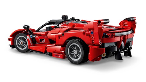 LEGO Technic 42212 Ferrari FXX K, Motore V12 con Pistoni Mobili