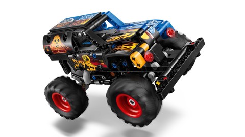 LEGO Technic 42219 Monster Jam Grave Digger Fuoco e Ghiaccio