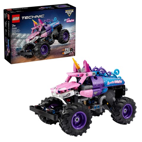 LEGO Technic 42220 Monster Jam Sparkle Smash a Retrocarica