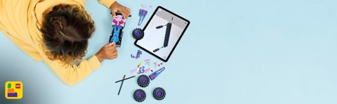 LEGO Technic 42220 Monster Jam Sparkle Smash a Retrocarica