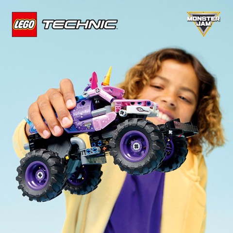 LEGO Technic 42220 Monster Jam Sparkle Smash a Retrocarica