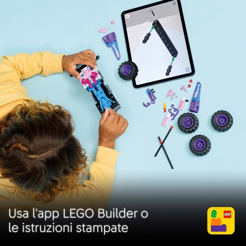 LEGO Technic 42220 Monster Jam Sparkle Smash a Retrocarica