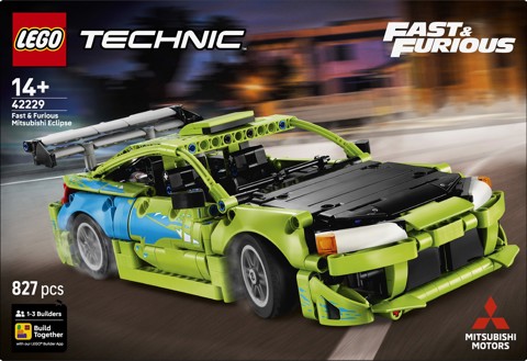 LEGO Technic 42229 Auto Mitsubishi Eclipse Fast and Furious