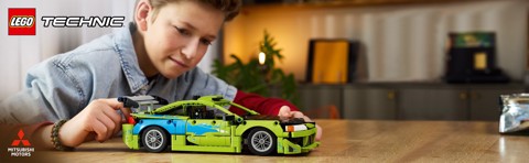 LEGO Technic 42229 Auto Mitsubishi Eclipse Fast and Furious, Kit Modellismo STEM da Collezione, Regalo per Ragazzi da 14+