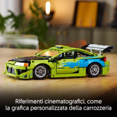 LEGO Technic 42229 Auto Mitsubishi Eclipse Fast and Furious, Kit Modellismo STEM da Collezione, Regalo per Ragazzi da 14+