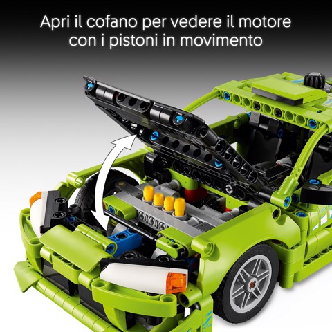 LEGO Technic 42229 Auto Mitsubishi Eclipse Fast and Furious, Kit Modellismo STEM da Collezione, Regalo per Ragazzi da 14+