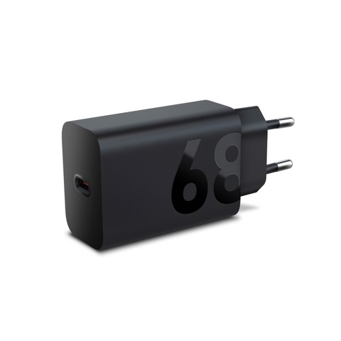 Lenovo 68W USB-C GaN Wall Charger, alimentatore da Parete USB-C 68W con Cavo 1,5m 6A, Caricabatterie a Ricarica Rapida e Sicura per Tablet, PC e Dispositivi Compatibili