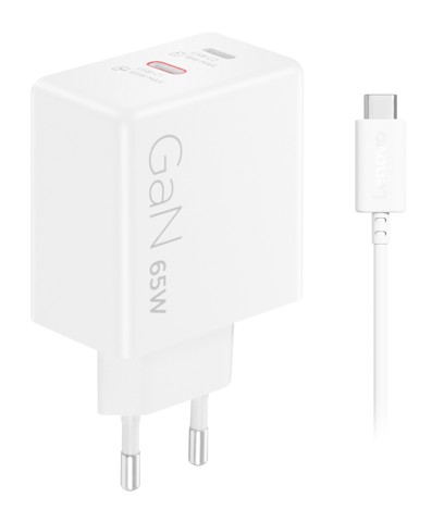 Lenovo G0A6065WEU Caricabatterie per dispositivi mobili Universale Bianco AC Interno