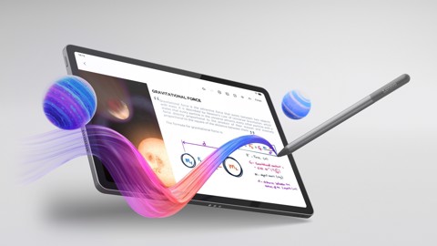 Lenovo Idea Tab - Display 11" 2.5K (2560x1600) IPS 500nits 90Hz - CPU MediaTek Dimensity 6300 - RAM 8GB - Memoria 128GB UFS - Grafica ARM Mali G57 MC2 - Connettività WiFi Slot MicroSD - Android 15 - Tab Pen Inclusi