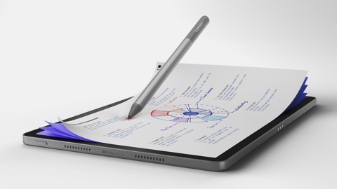 Lenovo Idea Tab - Display 11" 2.5K (2560x1600) IPS 500nits 90Hz - CPU MediaTek Dimensity 6300 - RAM 8GB - Memoria 128GB UFS - Grafica ARM Mali G57 MC2 - Connettività WiFi Slot MicroSD - Android 15 - Tab Pen Inclusi