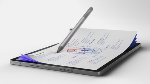 Lenovo Idea Tab - Display 11" 2.5K (2560x1600) IPS 500nits 90Hz - CPU MediaTek Dimensity 6300 - RAM 8GB - Memoria 256GB UFS - Grafica ARM Mali G57 MC2 - Connettività WiFi + 5G Slot Nano-SIM & MicroSD - Android 15 - Tab Pen Inclusi