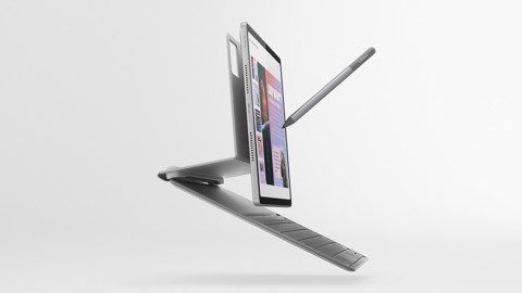 Lenovo Idea Tab Plus - Display 12.1" 2.5K (2560x1600) IPS 800nits 90Hz - CPU MediaTek Dimensity 6400 - RAM 8GB - Memoria 256GB UFS - Grafica ARM Mali G57 MC2 - Connettività WiFi Slot MicroSD - Android 15 - Tab Pen Inclusi