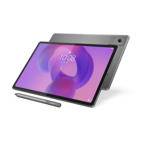 Lenovo Idea Tab Plus - Display 12.1" 2.5K (2560x1600) IPS 800nits 90Hz - CPU MediaTek Dimensity 6400 - RAM 8GB - Memoria 256GB UFS - Grafica ARM Mali G57 MC2 - Connettività WiFi Slot MicroSD - 0 - 0 Inclusi