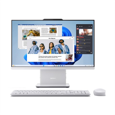 Lenovo IdeaCentre | All in One | Display 27.0'' FHD (1920x1080) | Processore AMD Ryzen 5 7533HS | Memoria RAM 16GB | Memoria SSD 512GB | Scheda grafica Integrata | Sistema Operativo Windows 11 Home |