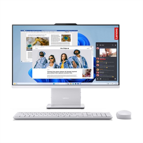 Lenovo IdeaCentre AIO 27IRH9 Intel® Core™ i5 i5-13420H 68,6 cm (27") 1920 x 1080 Pixel PC All-in-one 16 GB DDR5-SDRAM 512 GB SSD Windows 11 Home Wi-Fi 6 (802.11ax) Grigio