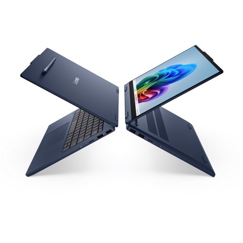 Lenovo IdeaPad | Notebook 5 2-in-1 | Display 14.0'' WUXGA (1920x1200) Touch | Processore INTEL CORE U5 322 | Memoria RAM 16GB | Memoria SSD 512GB | Scheda grafica Integrata | Sistema Operativo WINDOWS 11 HOME | COSMIC BLUE | Caricatore NON incluso