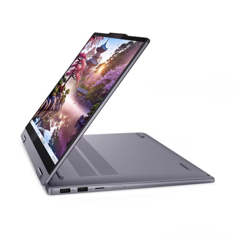 Lenovo IdeaPad | Notebook 5 2-in-1 | Display 14.0'' WUXGA (1920x1200) Touch | Processore AMD RYZEN AI 5 330 | Memoria RAM 8GB | Memoria SSD 512GB | Scheda grafica Integrata | Sistema Operativo WINDOWS 11 HOME | LUNA GREY | Caricatore NON incluso