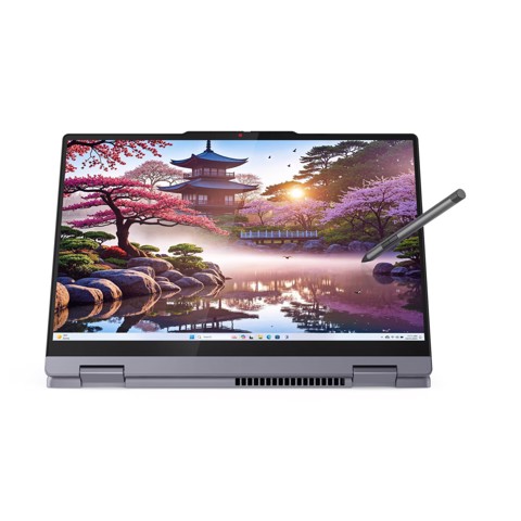 Lenovo IdeaPad | Notebook 5 2-in-1 | Display 14.0'' WUXGA (1920x1200) Touch | Processore AMD RYZEN AI 5 330 | Memoria RAM 8GB | Memoria SSD 512GB | Scheda grafica Integrata | Sistema Operativo WINDOWS 11 HOME | LUNA GREY | Caricatore NON incluso