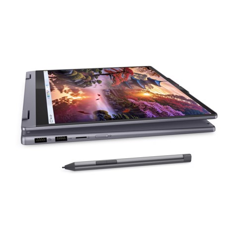 Lenovo IdeaPad | Notebook 5 2-in-1 | Display 14.0'' WUXGA (1920x1200) Touch | Processore AMD RYZEN AI 5 330 | Memoria RAM 8GB | Memoria SSD 512GB | Scheda grafica Integrata | Sistema Operativo WINDOWS 11 HOME | LUNA GREY | Caricatore NON incluso