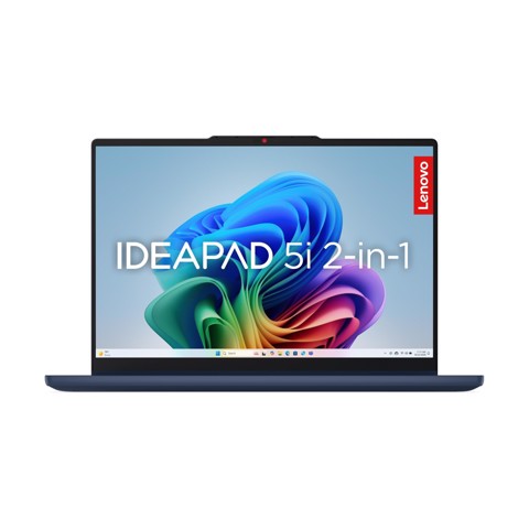 Lenovo IdeaPad | Notebook 5 2-in-1 | Display 14.0'' WUXGA (1920x1200) Touch | Processore INTEL CORE U5 322 | Memoria RAM 16GB | Memoria SSD 512GB | Scheda grafica Integrata | Sistema Operativo WINDOWS 11 HOME | COSMIC_BLUE | Caricatore NON incluso