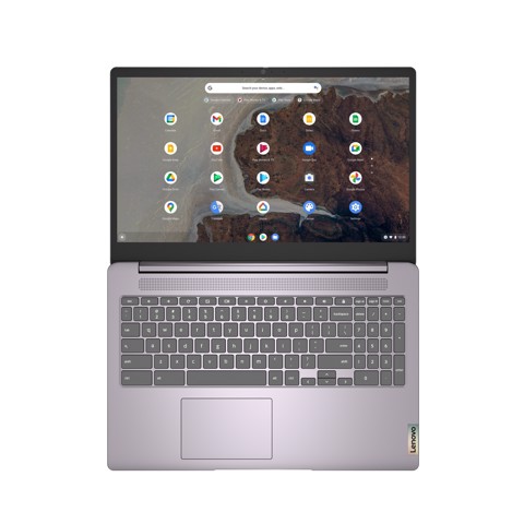 Lenovo IdeaPad Notebook Chromebook | Display 15'' FHD (1920x1080) | Processore INTEL Celeron N4500 | Memoria RAM 8GB | Memoria SSD 128GB | Scheda grafica Integrata | Sistema Operativo CHROME | ARCTIC_GREY | Alimentatore incluso