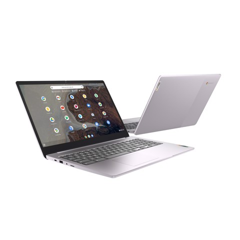 Lenovo IdeaPad Notebook Chromebook | Display 15'' FHD (1920x1080) | Processore INTEL Celeron N4500 | Memoria RAM 8GB | Memoria SSD 128GB | Scheda grafica Integrata | Sistema Operativo CHROME | ARCTIC_GREY | Alimentatore incluso