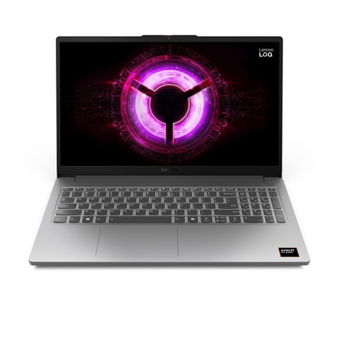 Lenovo LOQ 15ARP10E AMD Ryzen™ 7 170 Computer portatile 39,6 cm (15.6") Full HD 16 GB DDR5-SDRAM 512 GB SSD NVIDIA GeForce RTX 4050 Wi-Fi 6 (802.11ax) Windows 11 Home Italiano Grigio