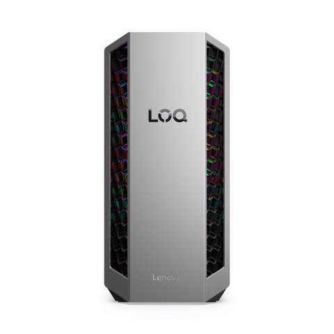 Lenovo LOQ Desktop Gaming Tower | Processore AMD Ryzen 7 8745HX | memoria RAM 16GB | Memoria SSD 1TB | Scheda Grafica NVIDIA RTX 5060 8GB | Sistema Operativo Windows 11 Home | 26L_LUNA_GREY