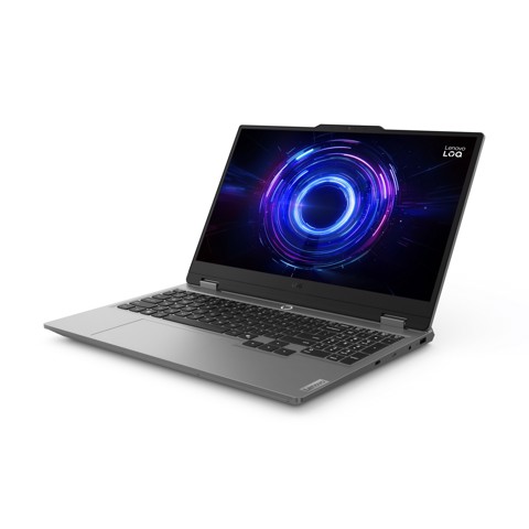 Lenovo LOQ Notebook Gaming | Display 15'' FHD (1920x1080) | Processore INTEL I7-13645HX | Memoria RAM 16GB | Memoria SSD 512GB | Scheda Grafica NVIDIA RTX 5060 8GB | Sistema Operativo Windows 11 Home | LUNA_GREY | Alimentatore incluso