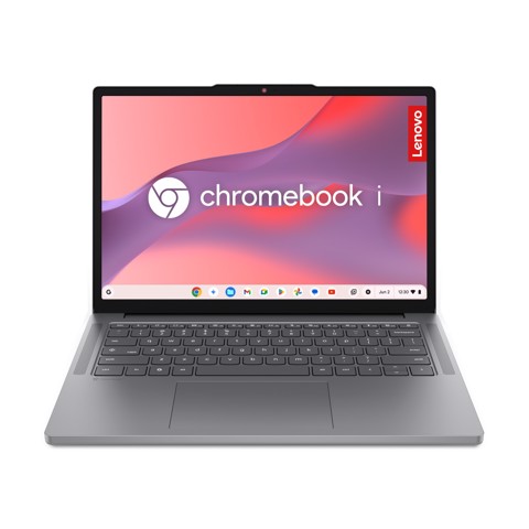 Lenovo | Notebook Chromebook | Display 14.0'' WUXGA (1920x1200) | Processore INTEL N150 | Memoria RAM 8GB | Memoria SSD 128GB | Scheda grafica Integrata | Sistema Operativo CHROME OS | LUNA_GREY | Caricatore NON incluso
