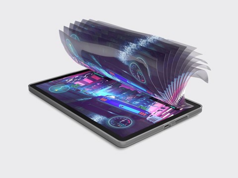Lenovo Tab - Display 10.1" WUXGA (1920x1200) TFT 400nits 60Hz - CPU MediaTek Helio G85 - RAM 4GB - Memoria 128GB eMMC - Grafica ARM Mali G52 MC2 - Connettività WiFi Slot MicroSD - Android 14 - Clear Case Inclusi