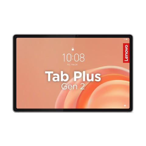 Lenovo Tab Plus Gen 2 - Display 12.1" 2.5K (2560x1600) IPS 800nits 120Hz - CPU MediaTek Dimensity 7400 - RAM 8GB - Memoria 128GB UFS - Grafica ARM Mali G615 MC2 - Connettività WiFi Slot MicroSD - 0 - 0 Inclusi