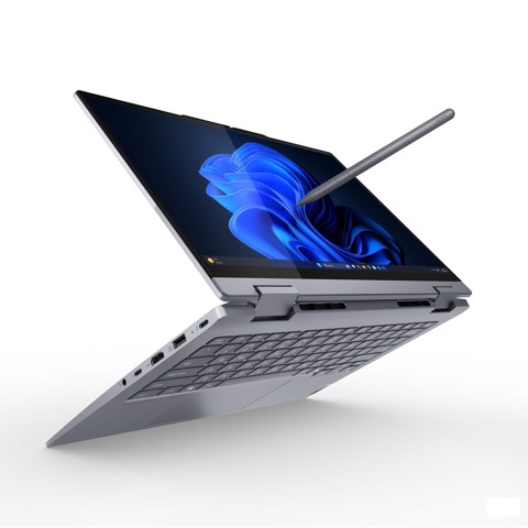 Lenovo ThinkBook 14 2-in-1 G5 IAU Intel Core Ultra 5 225U Ibrido (2 in 1) 35,6 cm (14") Touch screen WUXGA 16 GB DDR5-SDRAM 512 GB SSD Wi-Fi 6E (802.11ax) Windows 11 Pro Grigio Italiano