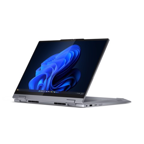 Lenovo ThinkBook 14 2-in-1 G5 IAU Intel Core Ultra 5 225U Ibrido (2 in 1) 35,6 cm (14") Touch screen WUXGA 16 GB DDR5-SDRAM 512 GB SSD Wi-Fi 6E (802.11ax) Windows 11 Pro Grigio Italiano
