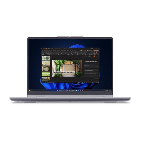 Lenovo ThinkBook 14 2-in-1 G6 IPL Copilot+ PC Intel Core Ultra 7 355 Ibrido (2 in 1) 35,6 cm (14") Touch screen WUXGA 16 GB DDR5-SDRAM 512 GB SSD Wi-Fi 7 (802.11be) Windows 11 Pro Grigio Italiano