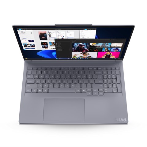 Lenovo ThinkBook 16p G6 ADR AMD Ryzen™ 9 8940HX Computer portatile 40,6 cm (16") WQXGA 32 GB DDR5-SDRAM 1 TB SSD NVIDIA GeForce RTX 5060 Wi-Fi 7 (802.11be) Windows 11 Pro Grigio Italiano