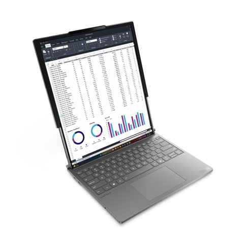 Lenovo ThinkBook Plus G6 Rollable Copilot+ PC Intel Core Ultra 7 258V Computer portatile 35,6 cm (14") 32 GB 1 TB SSD Wi-Fi 7 (802.11be) Windows 11 Pro Grigio Italiano