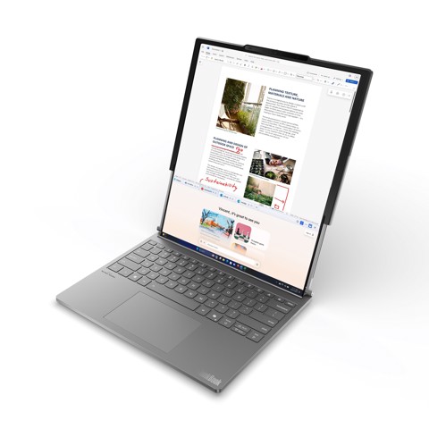 Lenovo ThinkBook Plus G6 Rollable Copilot+ PC Intel Core Ultra 7 258V Computer portatile 35,6 cm (14") 32 GB 1 TB SSD Wi-Fi 7 (802.11be) Windows 11 Pro Grigio Italiano