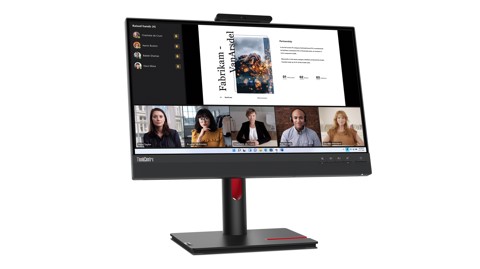 Lenovo ThinkCentre Tiny-In-One 22 Gen 5 Monitor PC 54,6 cm (21.5") 1920 x 1080 Pixel Full HD LED Nero