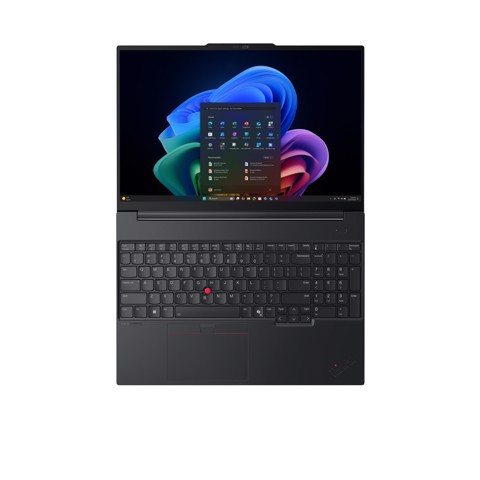 Lenovo ThinkPad E16 Gen 4 (Intel) Copilot+ PC Intel Core Ultra 5 325 Computer portatile 40,6 cm (16") WUXGA 16 GB DDR5-SDRAM 512 GB SSD Wi-Fi 7 (802.11be) Windows 11 Pro Nero Italiano